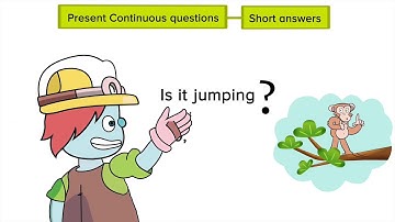 Questions and Short answers (present continuous)