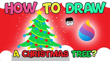 How to draw a Christmas Tree  in Microsoft Paint 3D | Digital Art for Kids