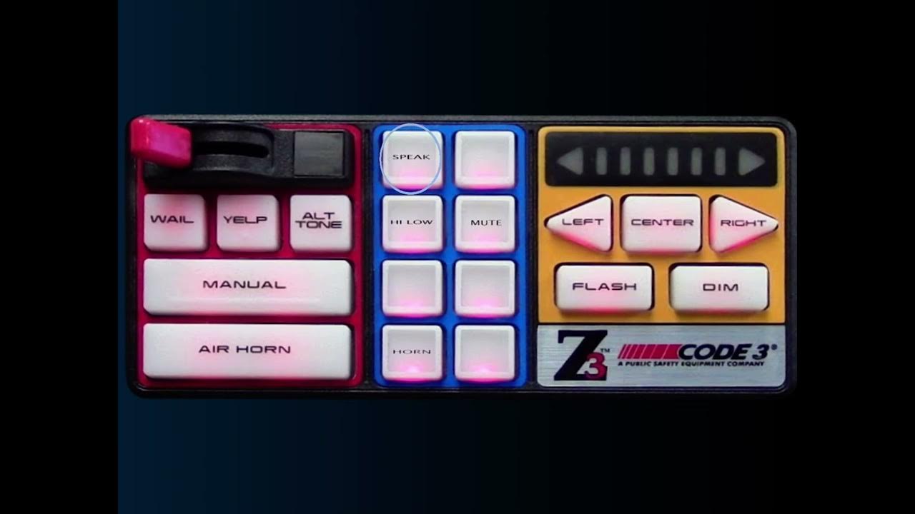 Code 3 z3 siren app demo YouTube