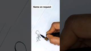 copperplate Calligraphy | Spencerian calligraphy #shorts