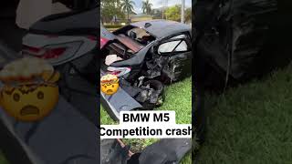 BMW M5 Competition crash 😩