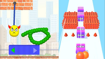 Draw To Smash Vs Jelly Run 2048 | Android Ios | All Levels | new update