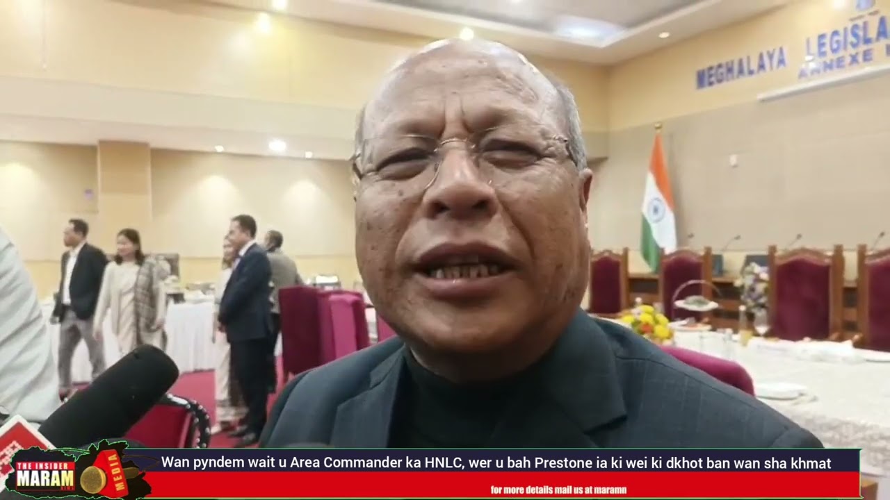 Wan pyndem wait u Area Commander ka HNLC, wer u bah Prestone ia ki wei ki dkhot ban wan sha khmat