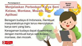 Perbedaan Kolase, Montase, Mozaik, dan Aplikasi (Bupena Erlangga 4G) Perbedaan Kolase, Montase, Mozaik, dan Aplikasi (Bupena Erlangga 4G)