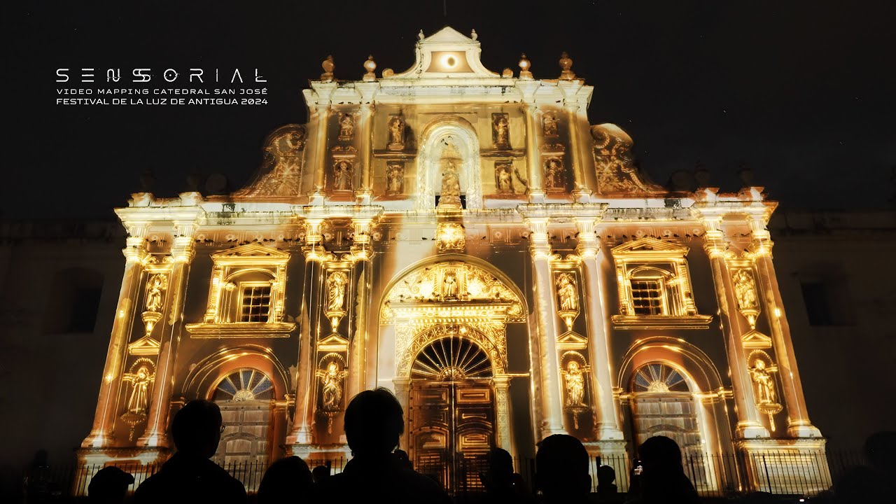 Projection Mapping @ Festival de la Luz de Antigua, Guatemala 2024