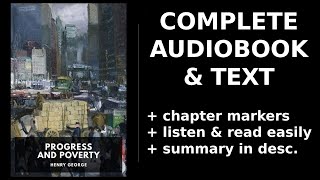 Progress and Poverty (1/2) 💛 By Henry George. FULL Audiobook01