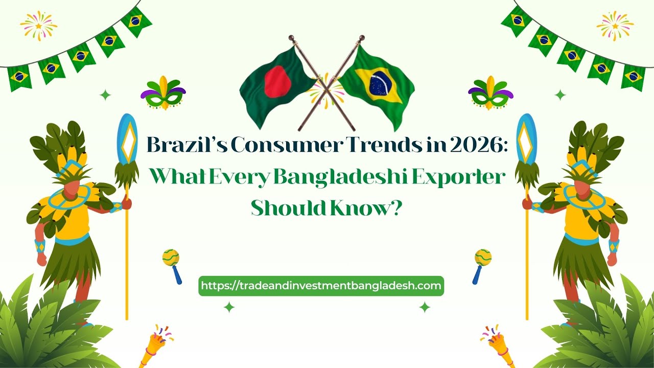 Brazil’s Consumer Trends in 2026: What Every Bangladeshi Exporter Should Know