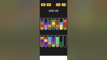 How to do Water sort Puzzle level 429 | Water sort puzzle | Color Sorting Game | Gaming Shortcuts |