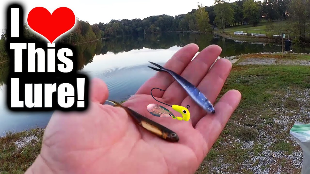 Bass Fishing With an UNDERSPIN From The Bank! LOVE This LURE!