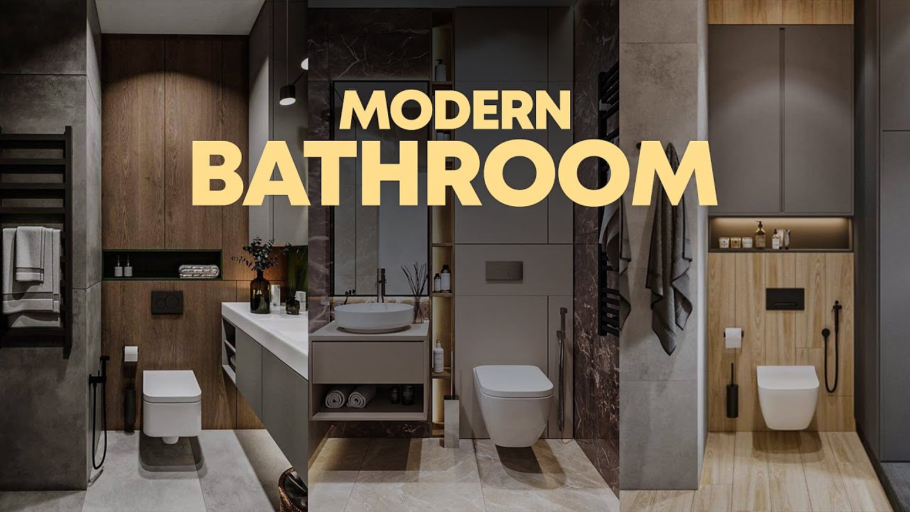 45+ Modern Bathroom Ideas - YouTube