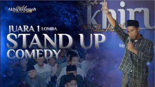 1ST PLACE STAND-UP COMEDY COMPETITION | 2025 END OF YEAR CELEBRATION | Fadlun Minalloh Islamic Bo...