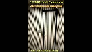 5/27/2026 Small Work Area Remodel  Cost $4000 #lilywei888 #sanjosegreenliving #sanjose #office