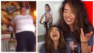 Pokimane reacts to UNUSUAL MEMES COMPILATION V145