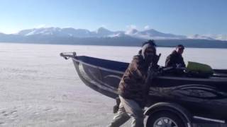 Kenai winter fishing