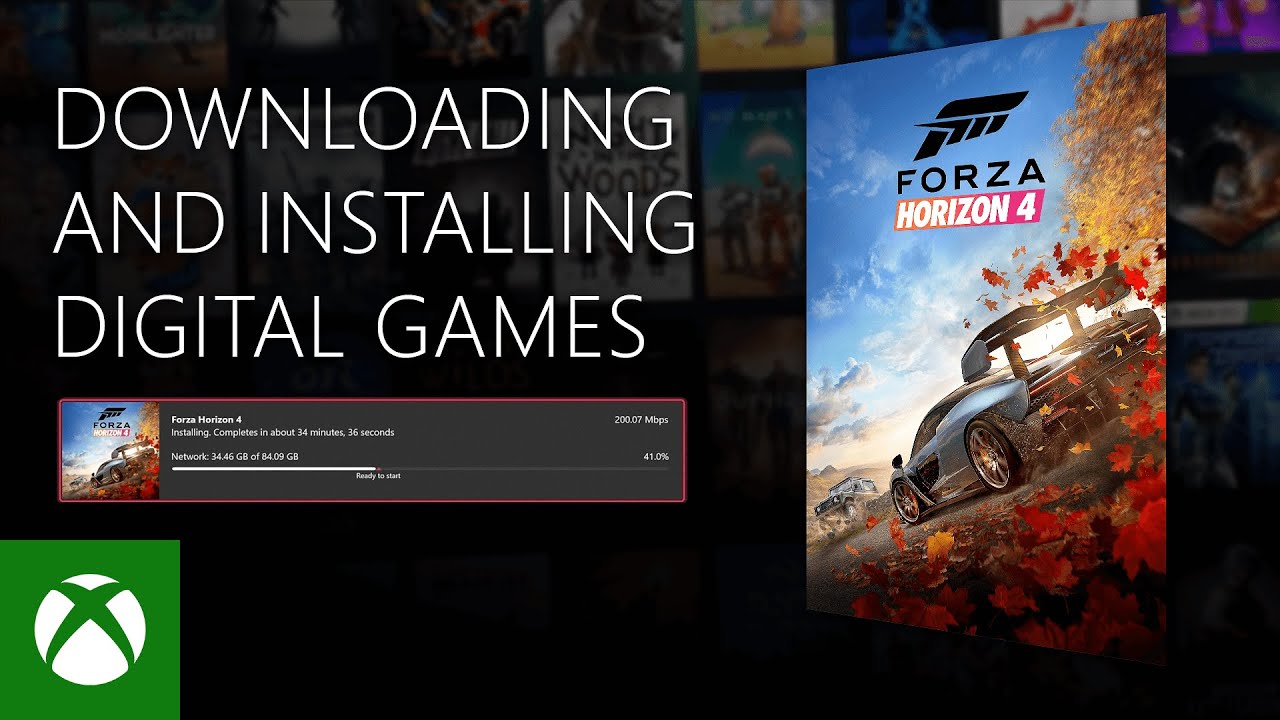 How to download and install XBOX Series X, S games