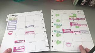 Happy Planner Monthly Budget Spread- May 2018