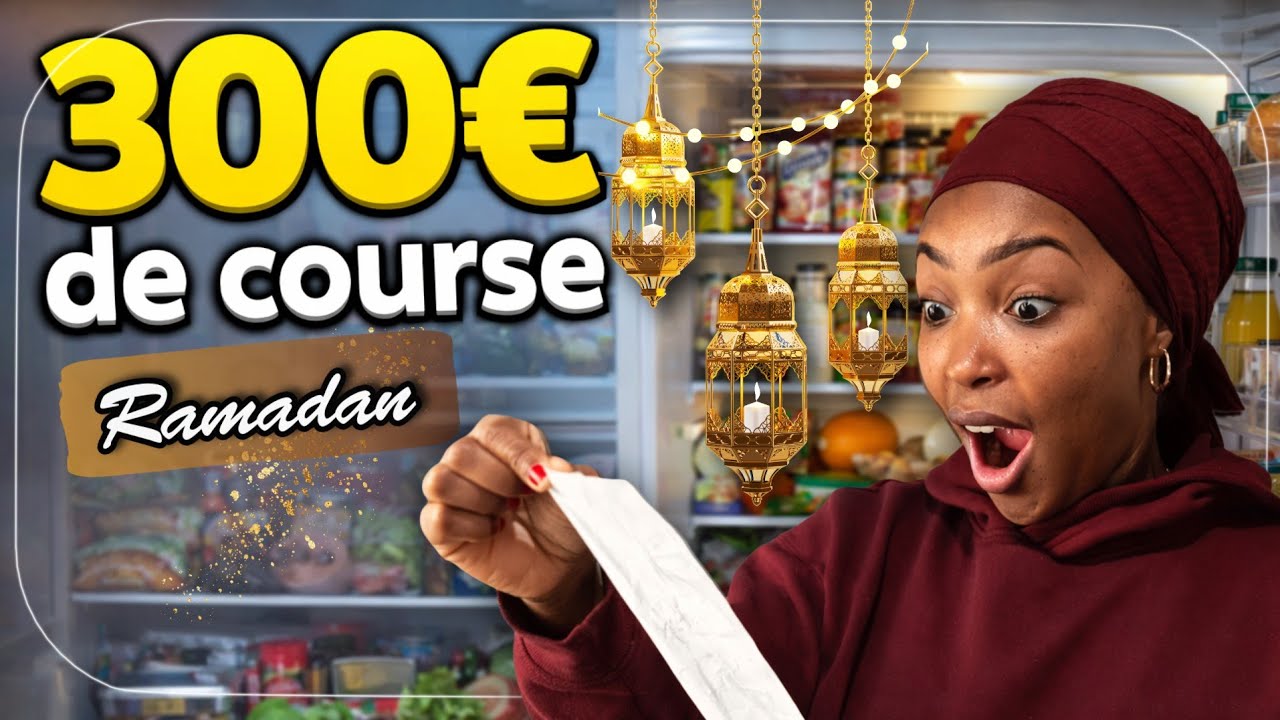Le PRIX m'a CHOQUÉ 😱 FAMILLE DE 6🌙 J'ai fais MES COURSES pour le mois du RAMADAN ✨ 