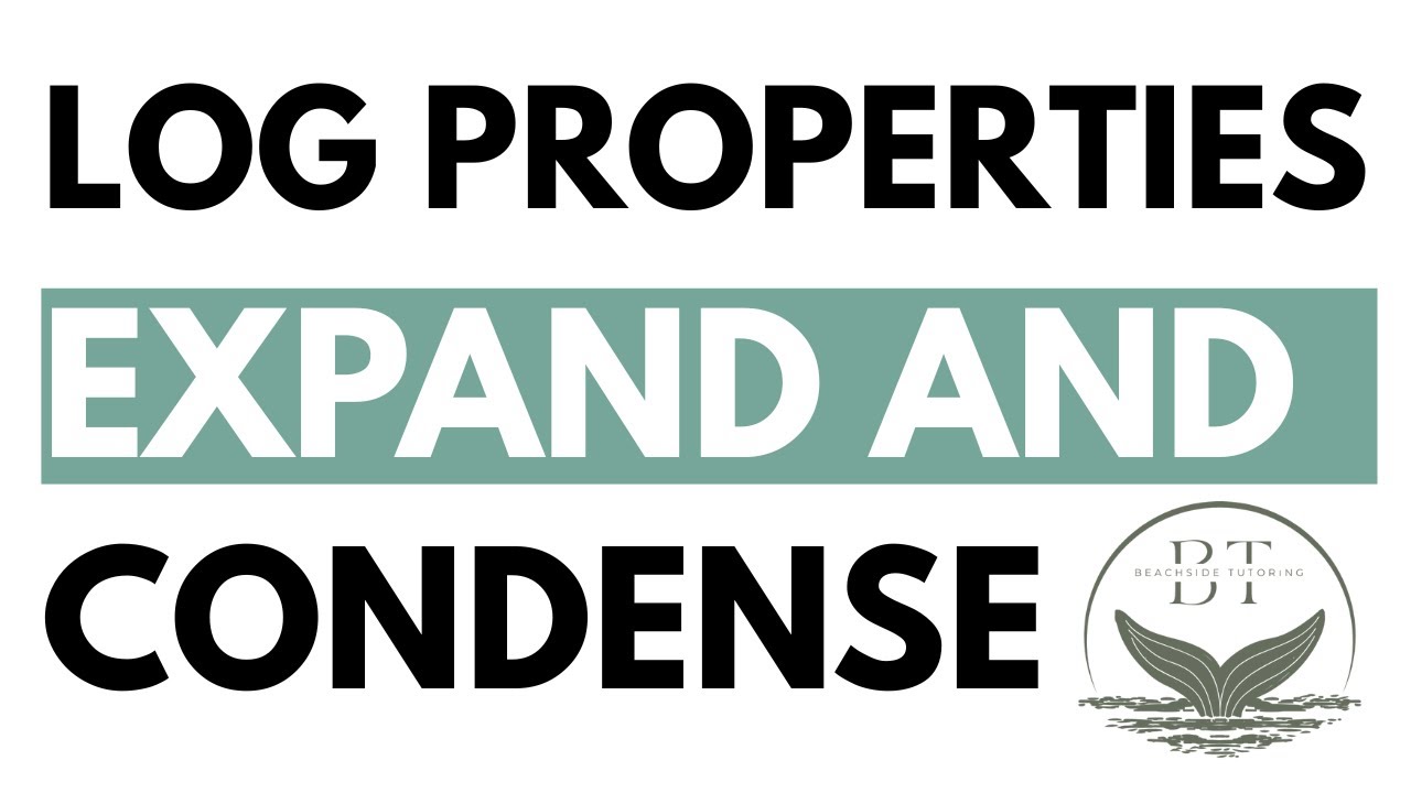 Свойства логарифмов: раскрытие и сжатие выражений (алгебра для колледжа)
