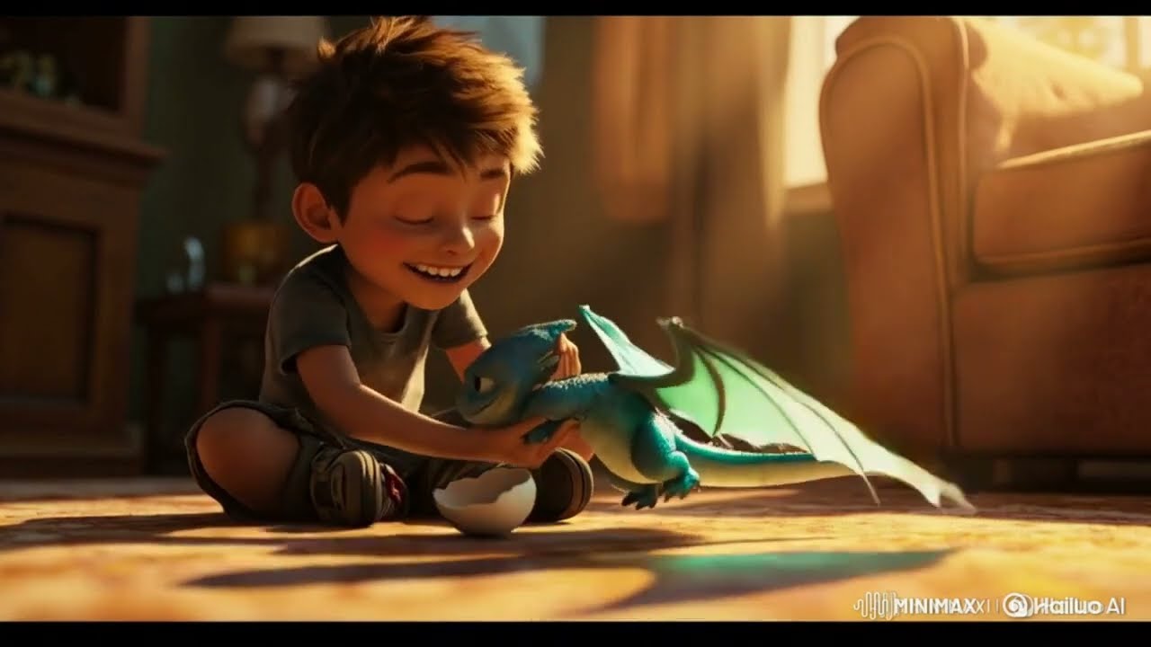 Max and the Baby Dragon 🐉   2 Minute Bedtime Story for Kids   Animated Short