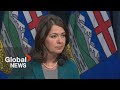 Alberta Premier Danielle Smith discusses viral handshake with Trudeau, health-care summit | FULL