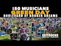 Green Day - Boulevard Of Broken Dreams - 150 musicians rock flashmob - @CITYROCKS cover (official)