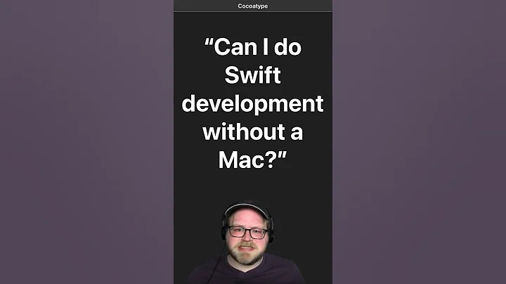 Swift Programming… Without A Mac!