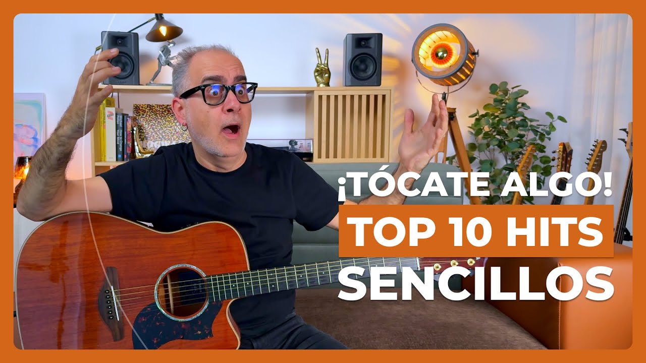 Top 10 canciones sencillas y cómo tocarlas con la guitarra