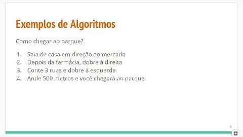 Exemplos de Algoritmos