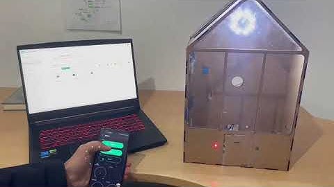 Smart house with Esp32 & blynk App #esp32 #esp32project #smarthome #blynk #iot #iotproject #diy