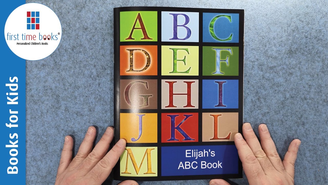Elijah's ABC Book - Personalized Children's Books - First Time Books ...