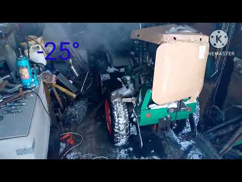 Видео: - 25 . Завожу Lifan 170 F / Седьмая зачистка снега + болтология .