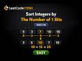 LeetCode 1356: Sort Integers by 1 Bits in Python