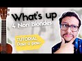 What's Up - 4 Non Blondes / Tutorial Ukulele y Voz (Especial para principiantes)