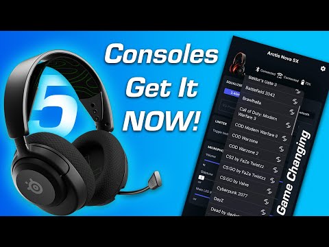 Did SteelSeries just give console players a cheat code?  Arctis Nova 5 Review!