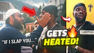 'IF I SLAP YOU NOW...' 🤯🇬🇧🔥 Debate Gets HEATED!! Apostasy, Quran, Bible & more!