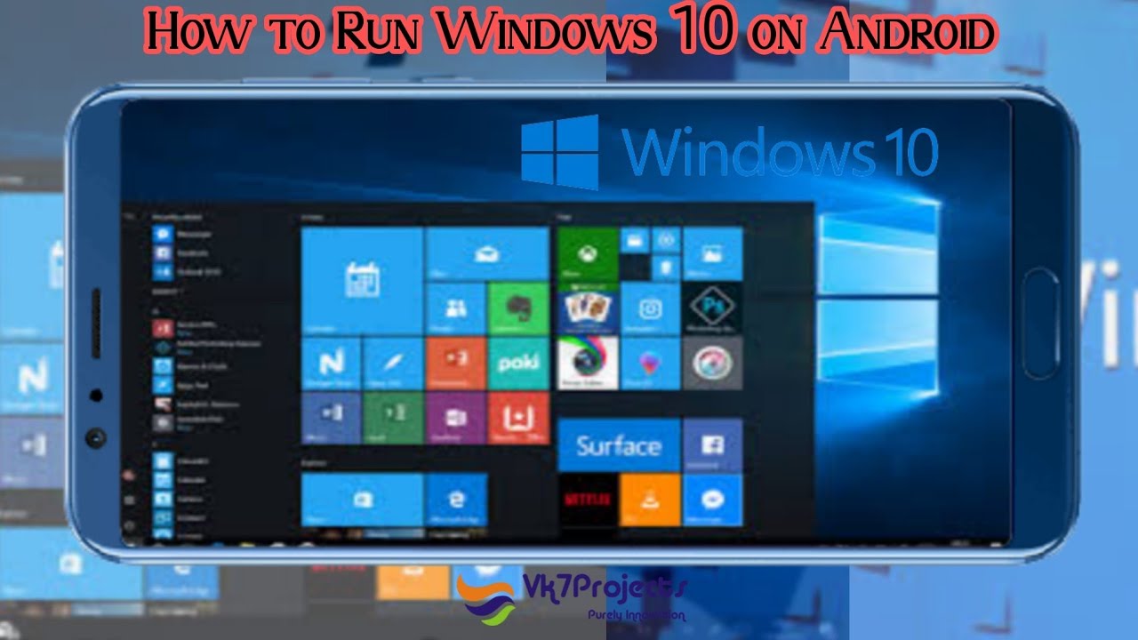 How To Run Windows 10 On Android [2022] || Termux || Vk7projects || # ...