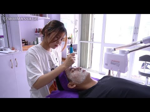 Video 재방문 1순위, 얼굴 마사지의 새로운 기술, 귀여운 아가씨의 놀라운 힐링의 시간 / Facial... - youtube