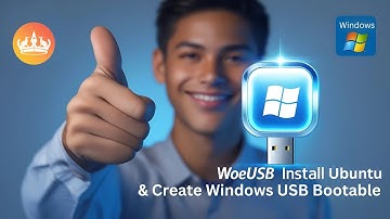 Install WoeUSB on Ubuntu 24.04 LTS & Make a Windows Bootable USB |  Flash Drive Linux WoeUSB (GUI)