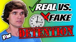 Real vs Fake - Detention Stories (Back to School edition!)