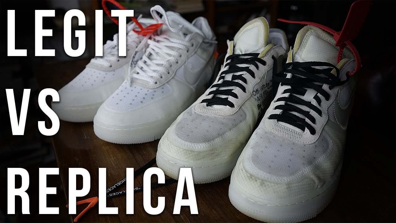 Air Force 1 X OFF WHITE: LEGIT vs REPLICA 