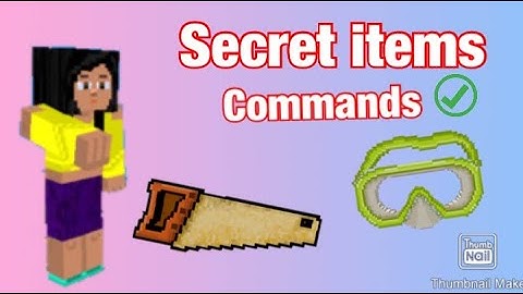 Secret items in Multicraft || Multicraft Commands || How to || PelzOMG