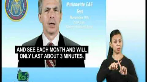Emergency Alert System (EAS) Nationwide Test