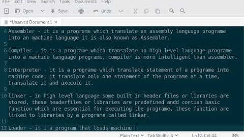 Assembler,Compiler,Interpreter,linker,loader