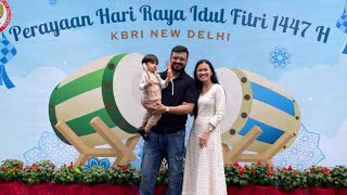 MERAYAKAN IDUL FITRI DI INDIA‼️MESKI HUJAN TETAP KE KEDUTAAN‼️