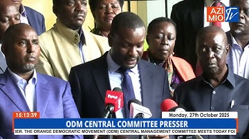 Sifuna STAMPS AUTHORITY as ODM NEC meets for the first time since Raila