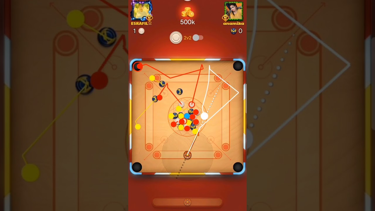 Carrom pool💯all indirect shots🔥