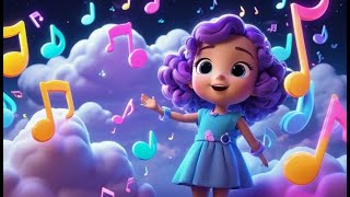 Five Little Clouds Float in the Sky + More Nursery Rhymes & Kids Songs