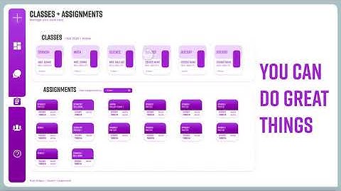 Virtual Learning Environment - Wireframes