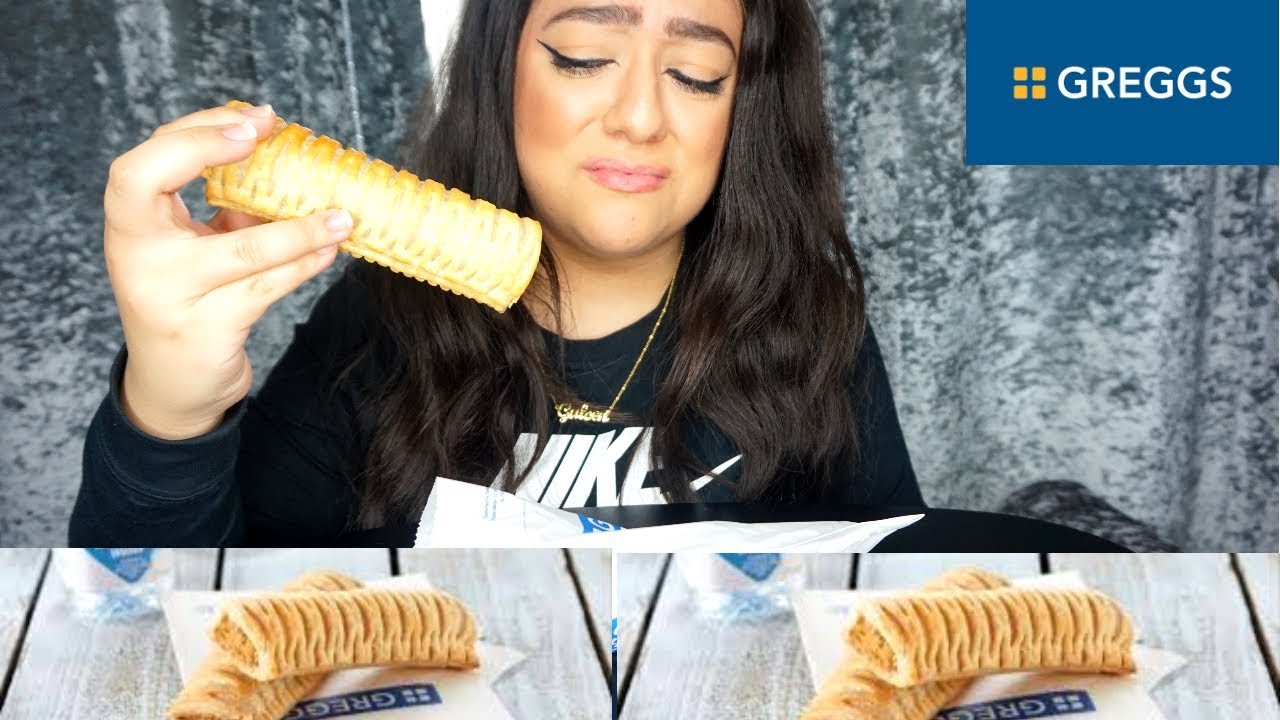 TRYING THE NEW GREGGS VEGAN SAUSAGE ROLL - YouTube