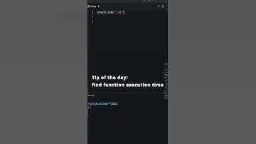 Find javascript function execution time | DevsMitra #javascript #shorts #function